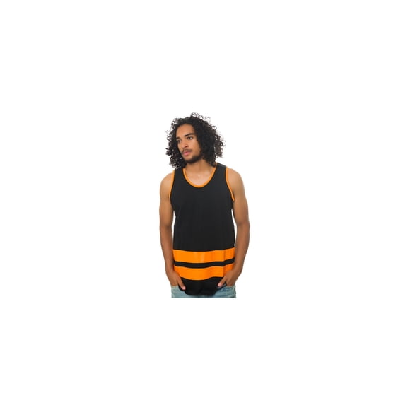 Fly Society The Boardwalk - Camiseta sin mangas para hombre, color negro, grande