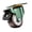2.5 Inch, variant on Strong Metal Rotating Caster Wheel With Simple Lock Brake 66x70mm Dimensions Perfect For Kitchen And Bathroom Furniture