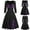 Purple, variant on NMMUED Womens Halloween Costumes Maxi Dresses Bell Sleeve Dress Womens Halloween Apparel Halloween Costumes Halloween Outfits for Women Victorian Costume Women Green L