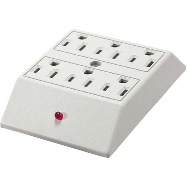 6Outlet Wall Mount Surge Protector
