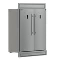 thumbnail image 2 of Forno Fortezza 60 Inch Convertible Refrigerator/Freezer with Modern Trim Kit, Stainless Steel, Total No Frost, with Automatic Ice Maker, 2 of 14