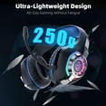 thumbnail image 5 of Gaming Headset for PS4 PS5 Xbox One PC with Noise Canceling Mic, Surround Sound, 5 of 7