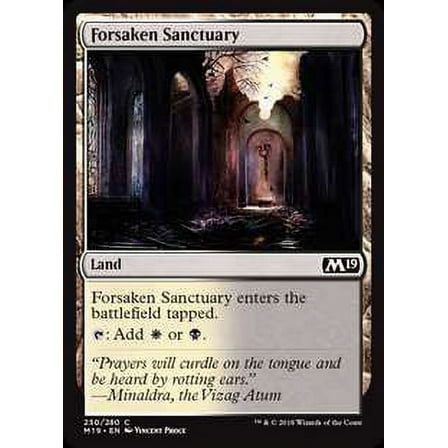 MtG Core Set 2019 Forsaken Sanctuary #250