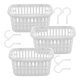 thumbnail image 1 of unbranded 3Ud Cesta Colgante De Plástico Claro Ideal Para Verduras Y Almacenamiento, 1 of 8
