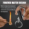 thumbnail image 4 of Allume-Feu Permanent avec Porte-Clés Multitool, Ouvre-Bouteille Réutilisable Étanche Allumage Partout, Allumeur de Feu à Flint pour Survie en Plein Air, Excellent Cadeau, Sans Gaz Butane, 4 of 7