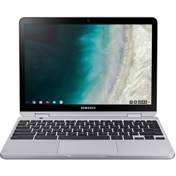 Samsung Chromebook Plus 2 In 1 12 2 Touch Screen Intel Celeron Stealth Silver Verizon A Grade Refurbished Walmart Com