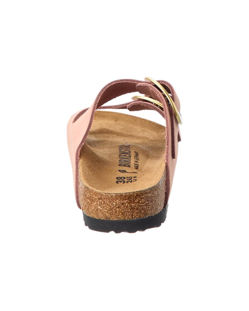 Birkenstock Arizona Big Buckle Narrow Leather Sandal, 41, Pink