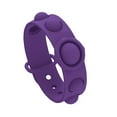 thumbnail image 1 of QualitChoice Toy Adjustable Bubble Push Bracelet Silicone Washable Toy Purple 1Set, 1 of 6