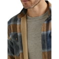 thumbnail image 3 of Wrangler® Men's and Big Men's Sherpa Lined Relaxed Fit Heavyweight Shirt Jacket, 3 of 4