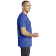 thumbnail image 4 of Gildan Ultra Cotton Pocket T-Shirt for Unisex GR23 Undershirts Lightweight Longer Length Crewneck Tee Royal, 2XL, 4 of 5
