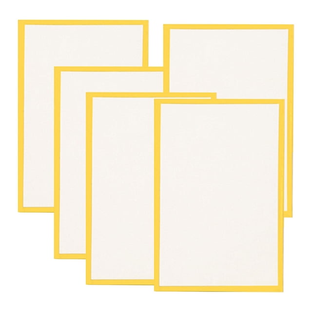 5 pizarras blancas japonesas Shikishi, tableros para artistas, tarjetas artísticas resistentes para convenciones, eventos, caligrafía dibujada a mano. 18x21cm