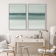 thumbnail image 4 of Set de arte mural con estampado sobre lienzo SIGNWIN Modern Abstract Ocean, 4 of 7