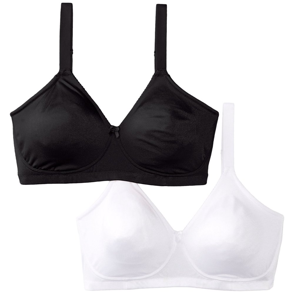 Curvation Womens Full Figure 2 Pack Side Shaper Wirefree Bra, Style