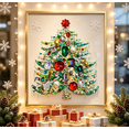 thumbnail image 4 of DIY Crystal Beaded Christmas Tree Handmade Kit ,2026 Latest Sparkling Crystal Xmas Tree DIY Craft Set, Easy-to-Make Glowing Hanging Ornaments, Calming Creative Hobby for Craft Lovers, 4 of 7
