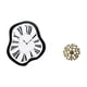 thumbnail image 5 of Reloj de pared,Reloj de pared interior nórdico con números romanos,Escultura colgante de pared,Decoración de pared metálica para sala de estar,dormitorio y exteriores,Disco decorativo de, 5 of 8
