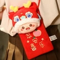 thumbnail image 2 of Gqtwoy Dragon Year Red Envelope Dragon Doll Plush Toy Shoulder Bag - Cute New Year Gift, Crystal Soft Fabric, Large Capacity, 2 of 2