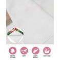 thumbnail image 6 of St. Patrick's Day Kitchen Dish Towels for Drying Dishes Set of 3, Lucky Shamrock Gnomes Beer Coin Wood Green Waffle Weave Microfiber Hand Tea Bathroom Towels Quick Dry & Absorbent Towel 12x12, 6 of 7