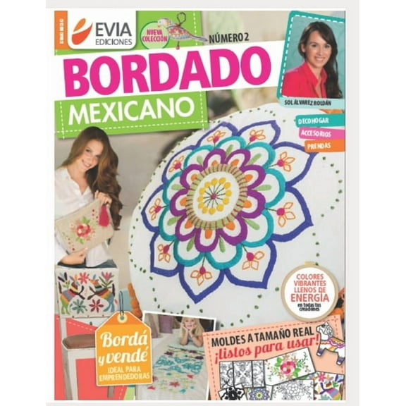 Bordado Mexicano 2: decohogar y accesorios (Paperback) by Evia Ediciones