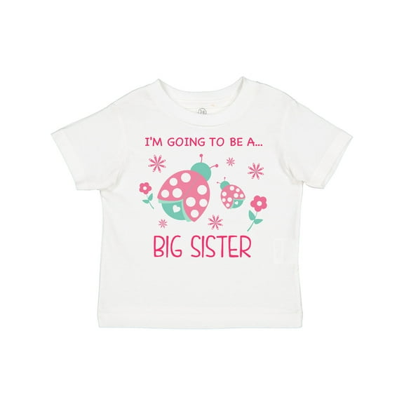 Inktastic I'm Going to Be a Big Sister Girls Toddler T-Shirt