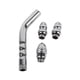 thumbnail image 4 of Shower Enema System Bathroom Handheld Aluminum Bent Enema Shower Colonic Douche System Cleaner Shower Douche Enema Kit With Hose, 4 of 5