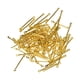thumbnail image 1 of 100 conectores de barra recta para joyería, accesorios de bricolaje, dijes, dorados y negros, 1 of 4