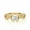 Yellow Gold Plated, variant on Moissanite Round Cut Moissanite Solitaire Engagement Ring 14K Yellow Gold Plated S925 Silver Anniversary Wedding Promise Ring for Women