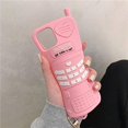 thumbnail image 4 of Cute Shockproof Protective Case for iPhone 14 Shockproof Soft Silicone (Pink), 4 of 5