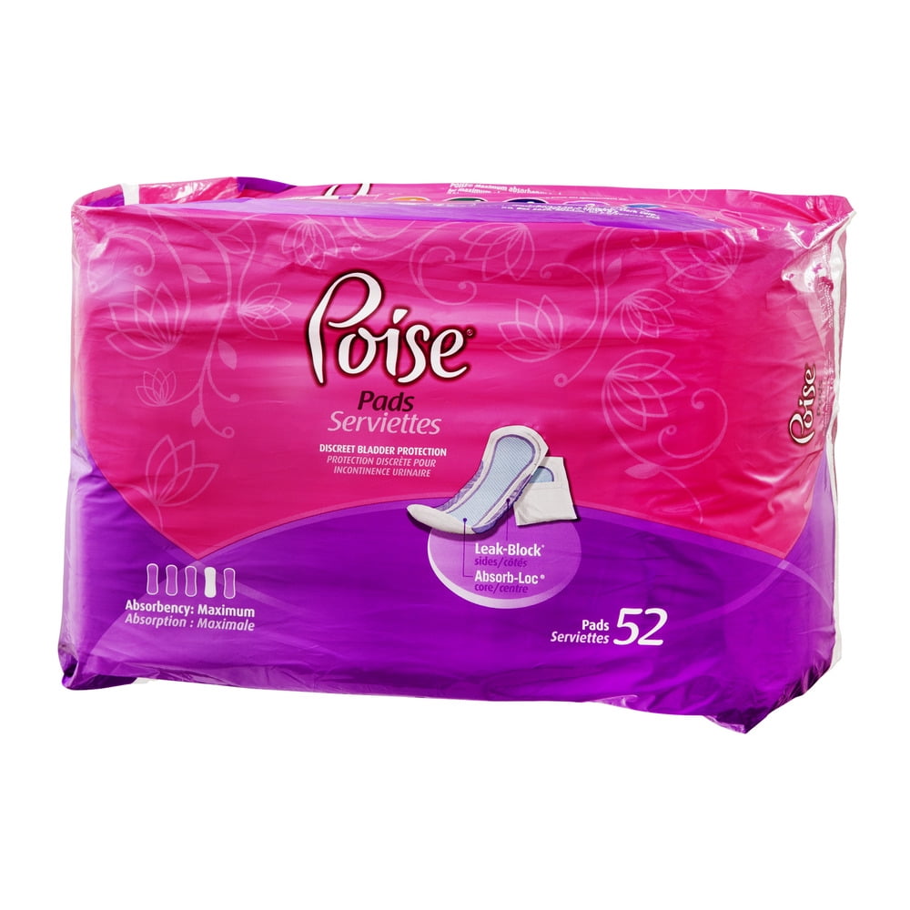 Poise Bladder Protection Pads, Ultra, 52 Count
