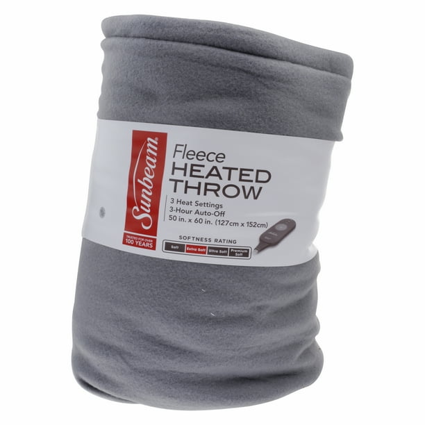 Sunbeam Fleece Electric Heated Throw, 1 Each