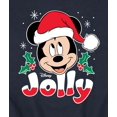 thumbnail image 3 of Disney - Jolly Mickey - Men's Crew Fleece Sweatshirt Sweatshirt, 3 of 5
