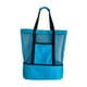 thumbnail image 5 of Bolsa de playa de malla, bolsa de playa de almacenamiento, ligera, a prueba de fugas, de gran capacidad azul, 5 of 8