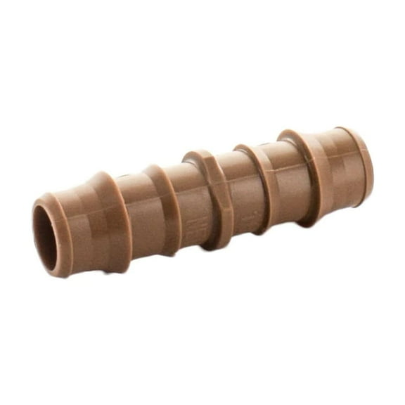 Netafim 17mm Barbed Drip Irrigation Coupling - 25 Pack