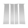 thumbnail image 1 of Moldura de Ventana del Pilar de la Puerta Unique Bargains para GMC Canyon 2015-2024 Tono Plateado Frontal Izquierda Derecha Sticker Antirrayones Cubierta Exterior de Puerta 4 Pcs, 1 of 7