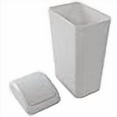 thumbnail image 3 of Saedy 14 L Swing Lid Trash Can, Greyish Plastic Slim Garbage Can, 3 of 4