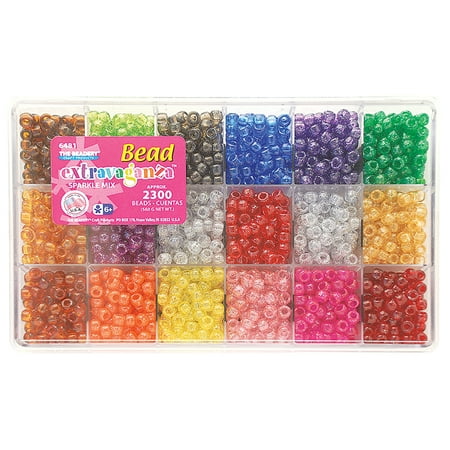 The Beadery All Sparkle Giant Bead Box 2300 beads