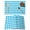 Blue, variant on Grey Plaid Placemats Set of 12 Modern Minimalist Geometric Gingham Checkered Place Mats Indoor Wipeable Table Mats Washable Dining Table Placemats for Kitchen Holiday Party Home Decor 13x19 Inch