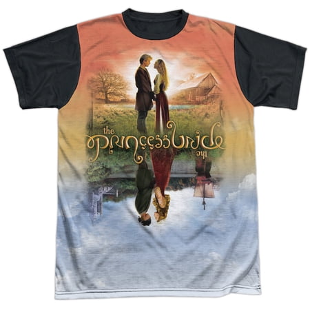 Princess Bride - Poster Sub - Short Sleeve Black Back Shirt - Small