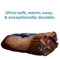 thumbnail image 2 of Dawhud Direct Garden Puppies Super Soft Plush Fleece Throw Blanket by Jenny, Garden Puppies, 50" x 60", Machine Washable, 2 of 5