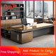 thumbnail image 2 of Meeting Room Writing Desk Organizer Luxury Shelf Office Desks Bedroom Pullout Under Stolik Komputerowy Na Kolkach Furniture My Lux Decor Round, 2 of 13