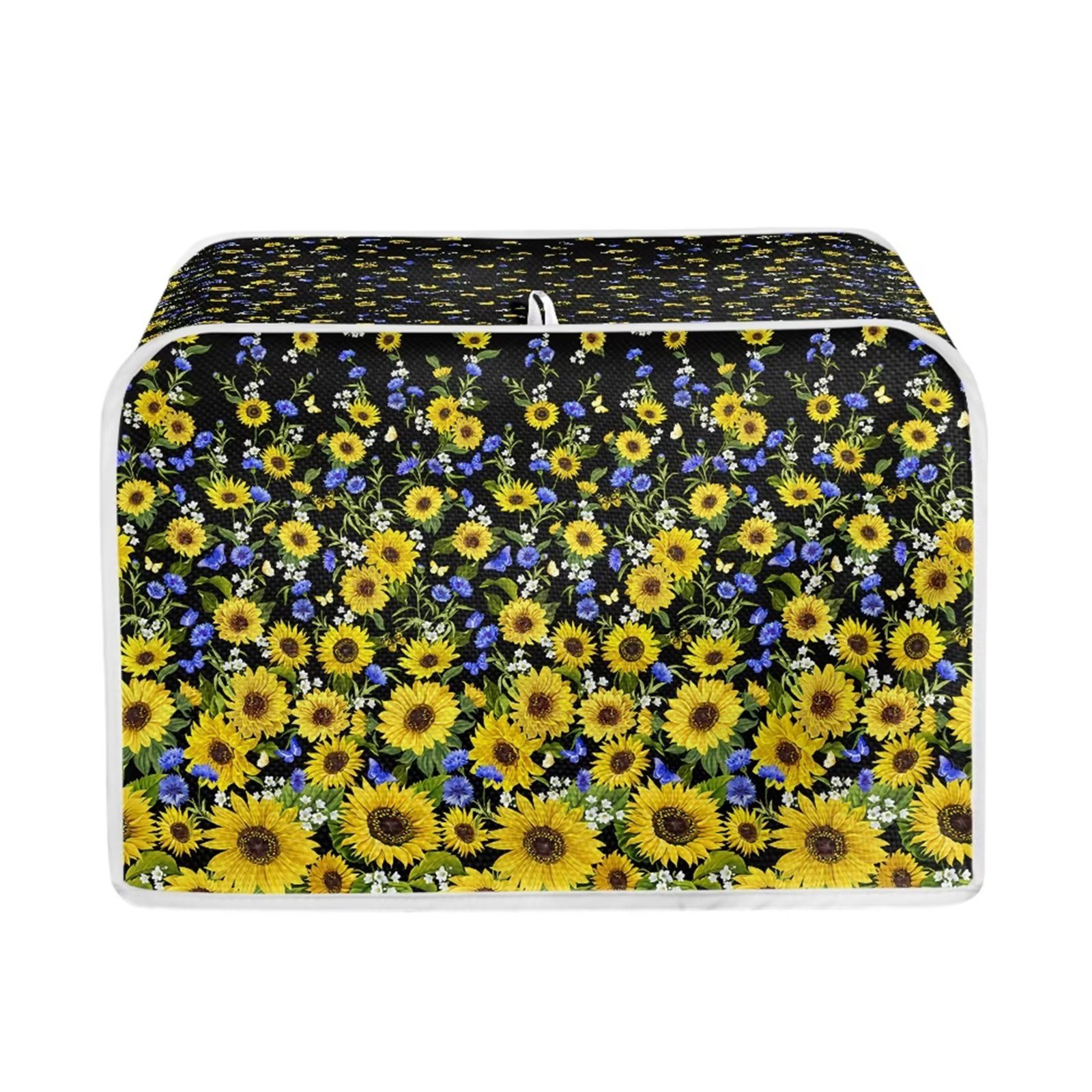 FKELYI Sunflower Print Toaster Cover Lightweight Toaster Covers 4 Slice