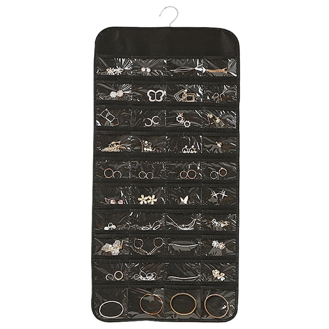 Administrador de joyas colgantes, administrador de accesorios, administrador de joyas de 80 bolsas