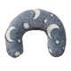 thumbnail image 1 of Almohadilla relajante para el cuello en forma de U para gatos, perros pequeños y medianos; funda ergonómica desmontable; cómoda alfombrilla de descanso para mascotas, 1 of 5