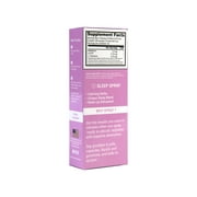 Sleep Oral Spray Supplement with Melatonin, L-Theanine, 5 HTP Herbs for relaxation. Pill-free.