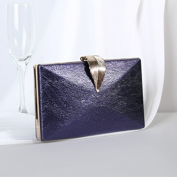 Bolso de hombro tipo bandolera para mujer Bolso bandolera con cadena brillante PU para asistir a banquetes FLhrweasw Nuevo