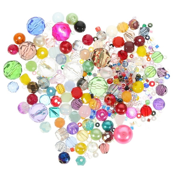 1 Bag of Glass Beads for Jewelry Making DIY Crafts Spacer Beads Bracelet Making Beads