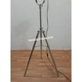 thumbnail image 5 of Retro Hollywood Searchlight Wooden Floor Lamp With Chrome Tripod Stand Decor, 5 of 5