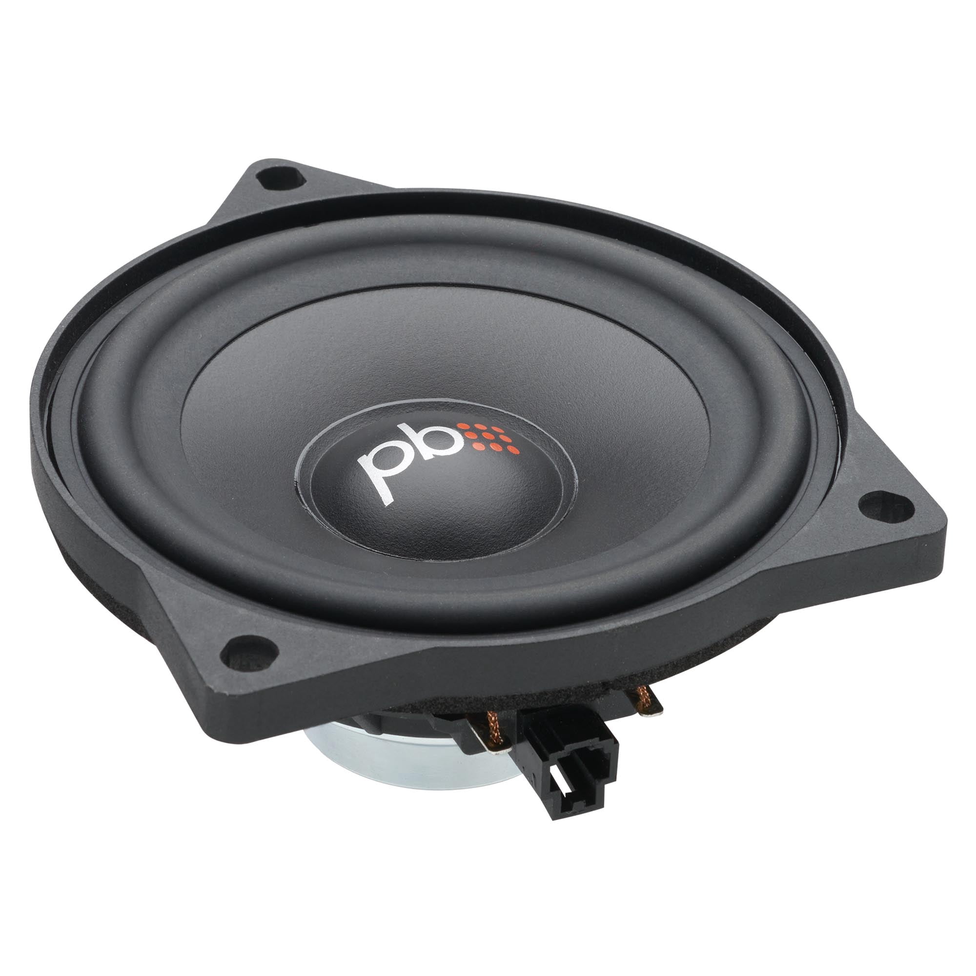 Powerbass Speaker Upgrade Kit Compatible with 2020 - 2025 Tesla Model Y with no Center Channel – Front & Rear Door Component Speakers – Direct Fit OEM Replacement Audio System