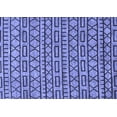 thumbnail image 1 of Ahgly Company Indoor Rectangle Abstract Blue Modern Area Rugs, 3' x 5', 1 of 4