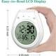 thumbnail image 5 of Reloj de Ducha Digital Resistente Al Agua, Reloj Temporizador de BañO, Reloj de Pared de Cocina Digital, Pantalla LCD, Formato de 12/24 Horas, 5 of 5