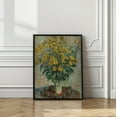 thumbnail image 3 of Jerusalem Artichoke Flowers Framed Art Modern Wall Decor, 3 of 15